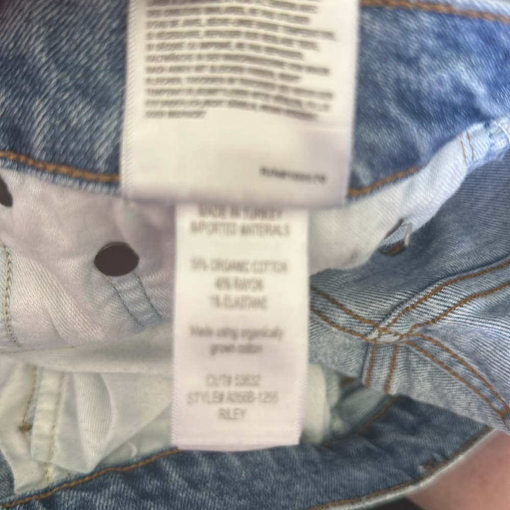 Agolde Riley High Rise Crop Jeans Size 27 - Picture 10 of 10